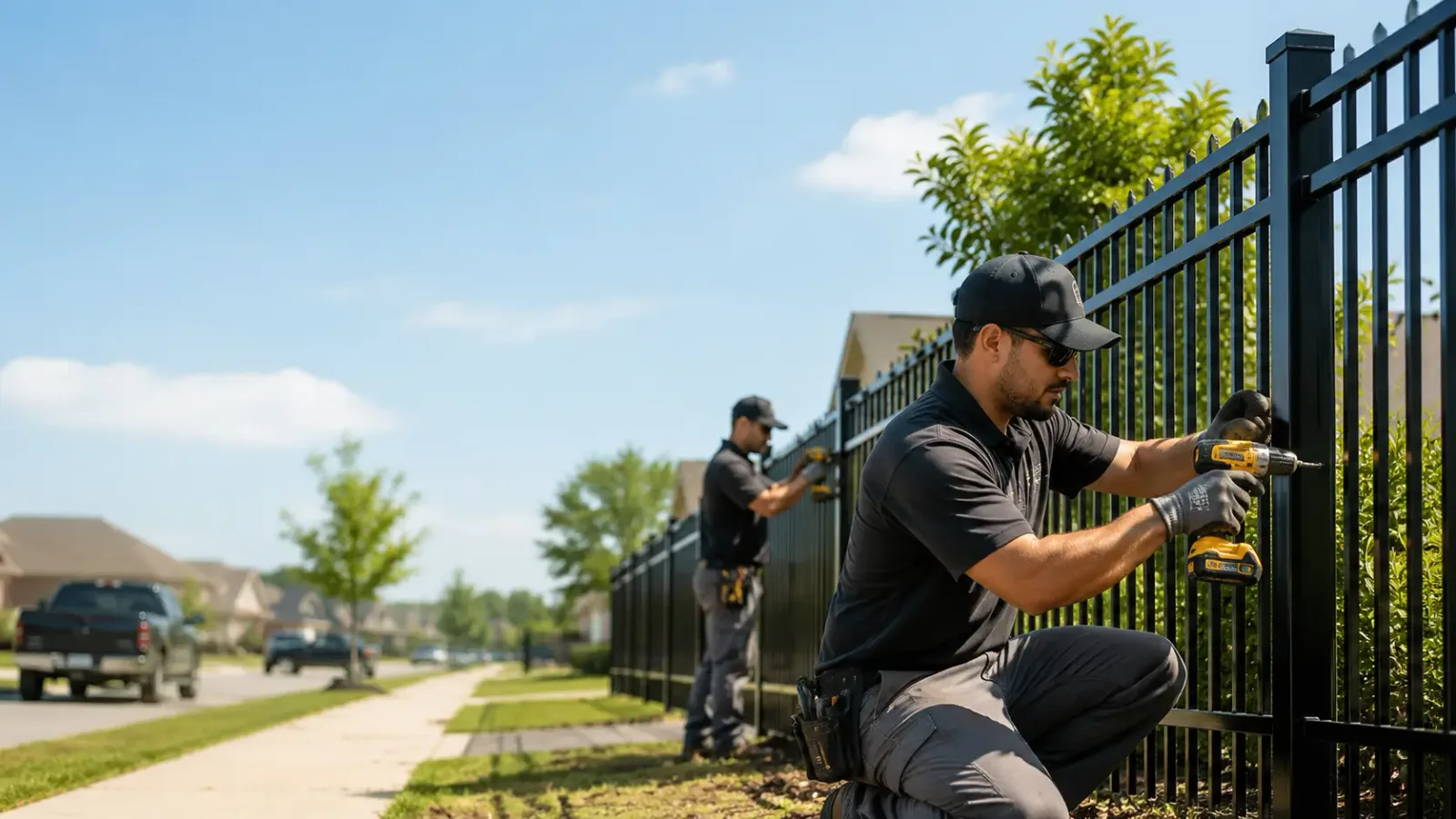 Metal Fence Installation in Broxton, GA